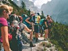 Brenta - přechod po chatách